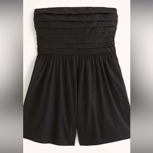 Emerson Ruched Strapless Romper size Medium